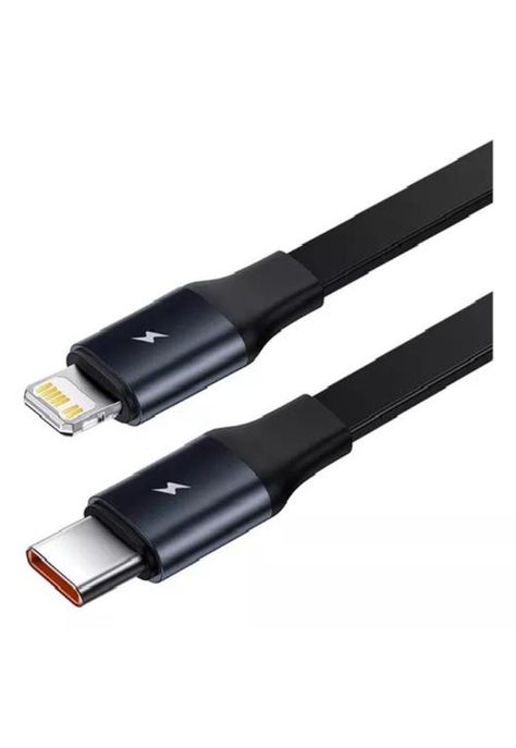 Cargador rápido auto Baseus 2 en 1 cable retráctil 30W negro-3
