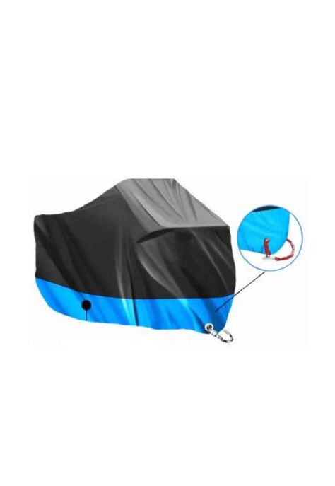 Funda 100% impermeable protector cubre moto bicicleta XL-0