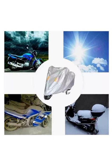 Funda 100% impermeable protector cubre moto bicicleta XL-4