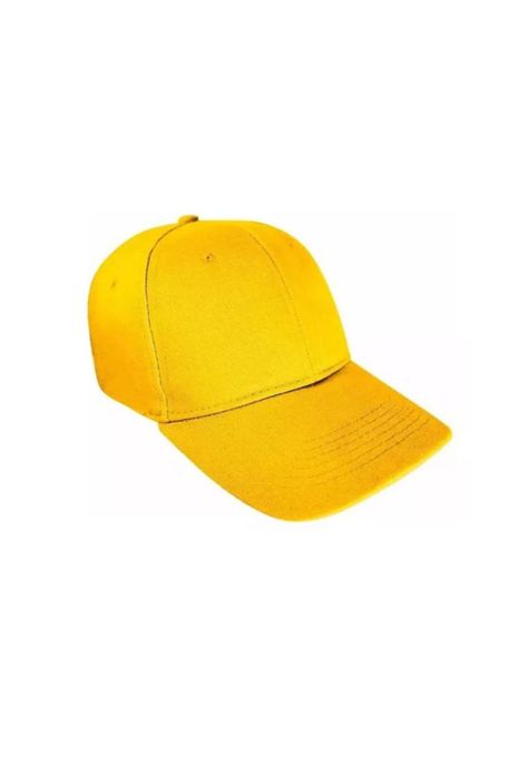 Gorro Jockey Básico Unisex Amarillo-1