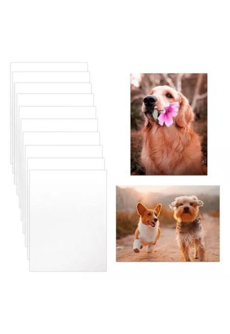 Pack de 10 placas metálicas sublimables, color blanco, 20x30 cm-2