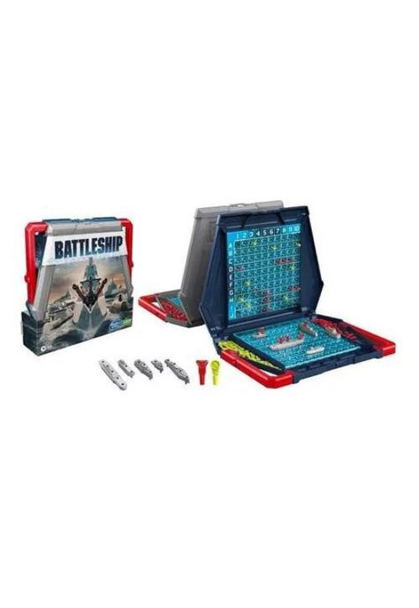 Juego de mesa Hasbro batalla naval classic con accesorios 3+ negro-0