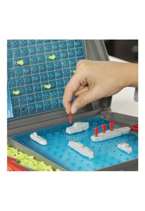 Juego de mesa Hasbro batalla naval classic con accesorios 3+ negro-6