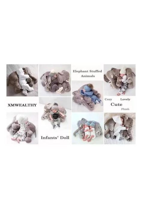 Elefante de Apego - Peluche para Bebés y Niños-3