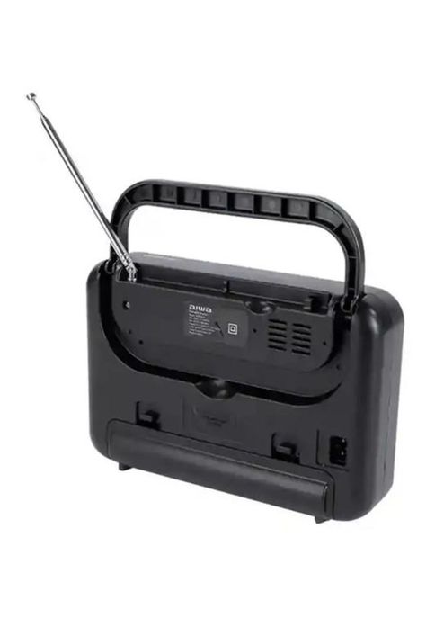 Radio FM Aiwa AWFML4, analógico 220V, portátil, color negro-1
