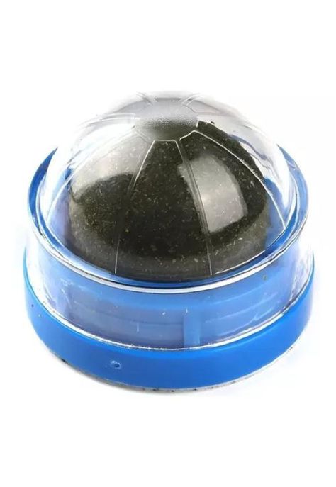 X3 bolas de catnip, juguete adhesivo, color azul-7