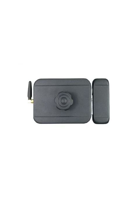 Cerradura Inteligente Inalámbrica de Control Remoto 3 Llaves Negra-0