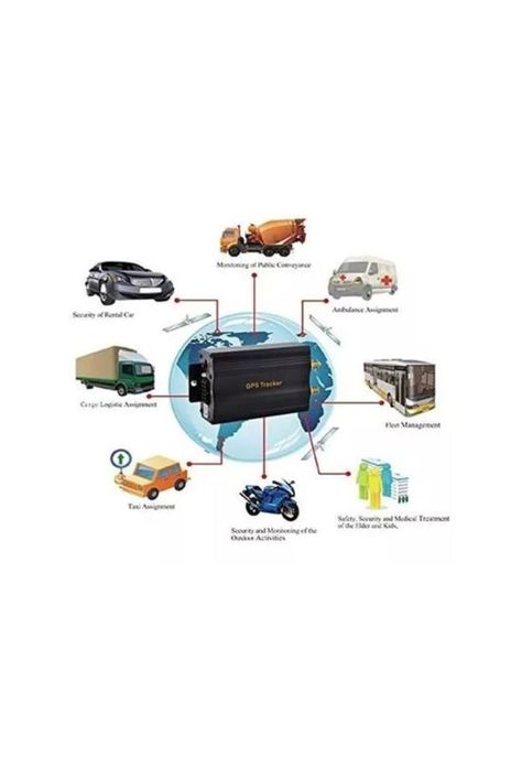 GPS Tracker para rastreo y seguimiento, corta corriente, color negro-6
