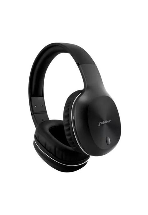 Audífonos Bluetooth on-ear Fiddler con manos libres negro-0