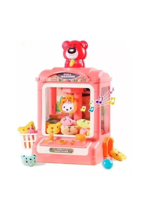 Juguete Mini Máquina Saca Peluche - Garra Premio Machine-0