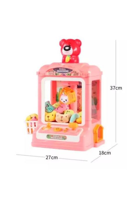 Juguete Mini Máquina Saca Peluche - Garra Premio Machine-1