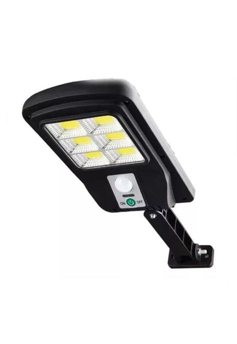 Pack 4 foco solar led exterior con sensor de movimiento negro-0