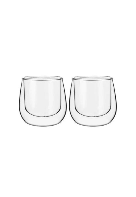 Set 2 Copas para Espresso, Doble Pared 90ml-1