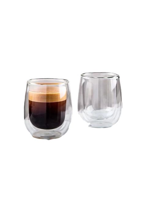 Set 2 Copas para Espresso, Doble Pared 90ml-2