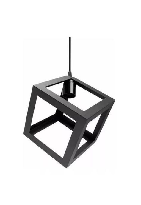Lámpara colgante moderna cubos comedor-0