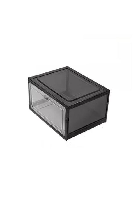 Caja organizadora de zapatos set x3 unidad negro-0