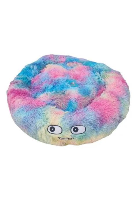 Cama cojín de felpa suave para perro y gato 70 cm-7
