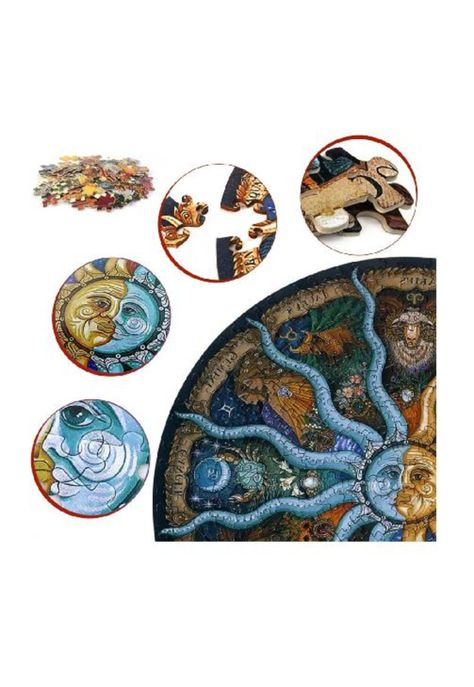 Rompecabezas constelaciones,puzzle juegos multicolor-4