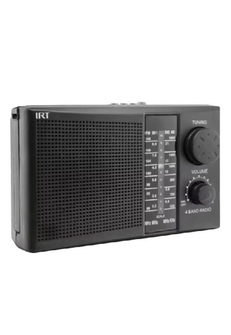 Radio portátil IRT recargable FM/AM, USB, MP3, SD, 220V-1