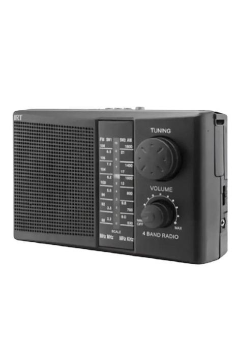 Radio portátil IRT recargable FM/AM, USB, MP3, SD, 220V-2