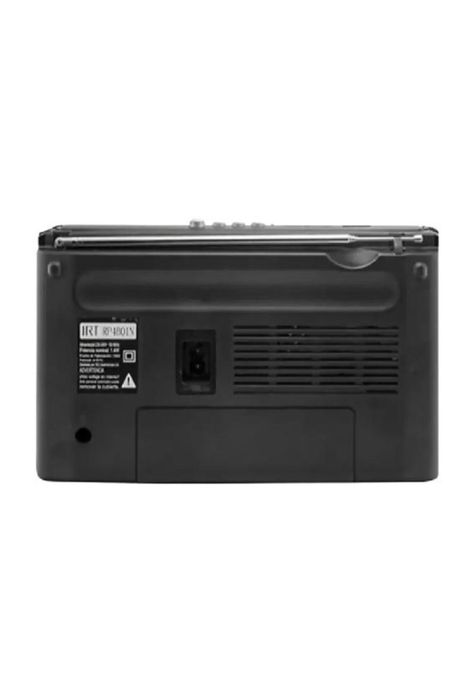 Radio portátil IRT recargable FM/AM, USB, MP3, SD, 220V-4
