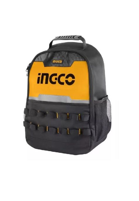 Mochila industrial porta herramientas 45x34x17 cm, carga 8 kg, color negro-0