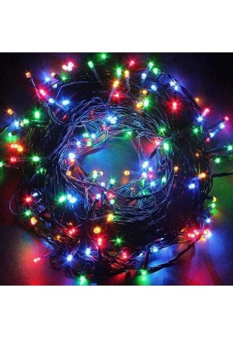 Pack 2 luces solares navidad guirnalda 10 metros 100 leds multicolor-2