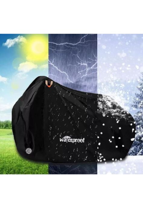 Carpa cobertor funda para bicicleta impermeable 110x200 cm-2