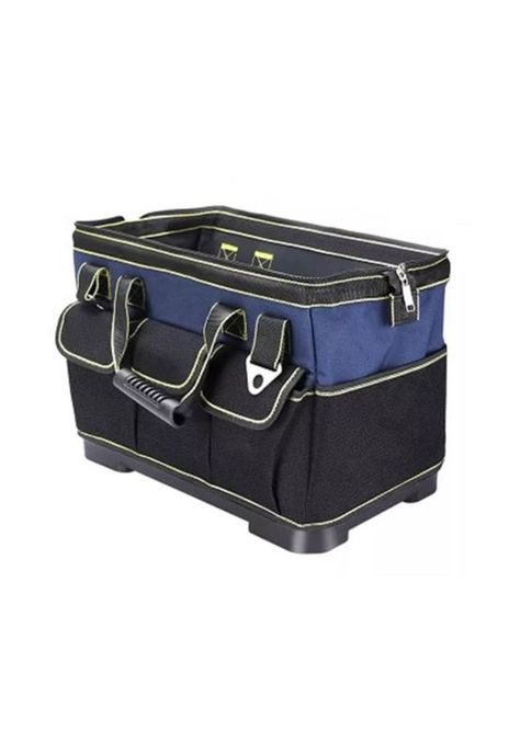 Bolsa de herramientas para electricista, mochila organizador, color negro-0