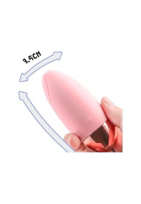 Vibrador huevo, juego sexual masaje vibratorio, juguete sexual, color rosa-1
