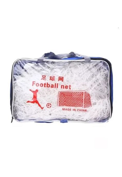 2 mallas fútbol baby fútbol 3x2 m blancas-1