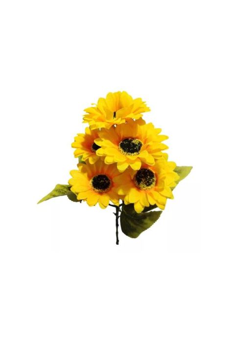 Pack de 10 Ramos de Girasol Artificial Decorativo-0