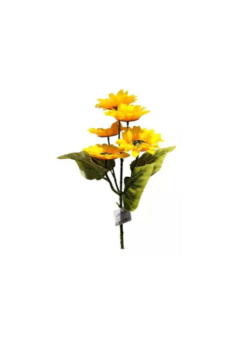 Pack de 10 Ramos de Girasol Artificial Decorativo-1