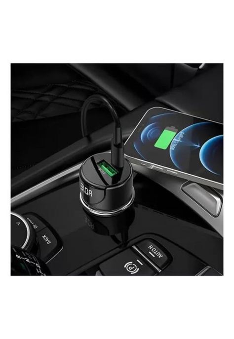 Cargador de auto carga rápida 20W Hoco Z42 negro-1