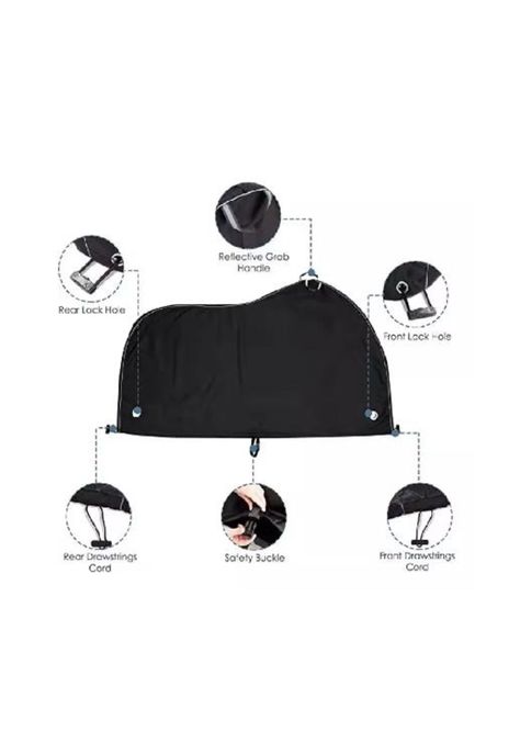 Funda cubre bicicleta moto carpa impermeable 110x200 cm-2