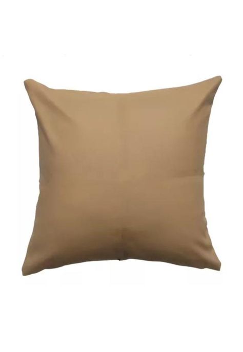 Pack 6 fundas de cojines almohada eco-cuero impermeable 43 cm color café-1