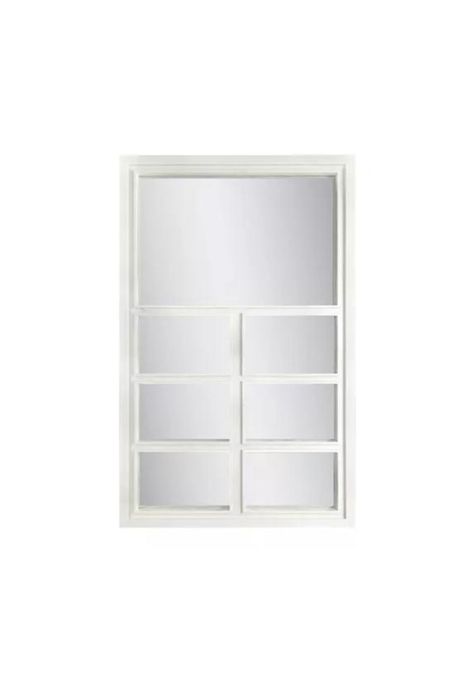 Espejo Tipo Ventana Blanco 58x37cm-0