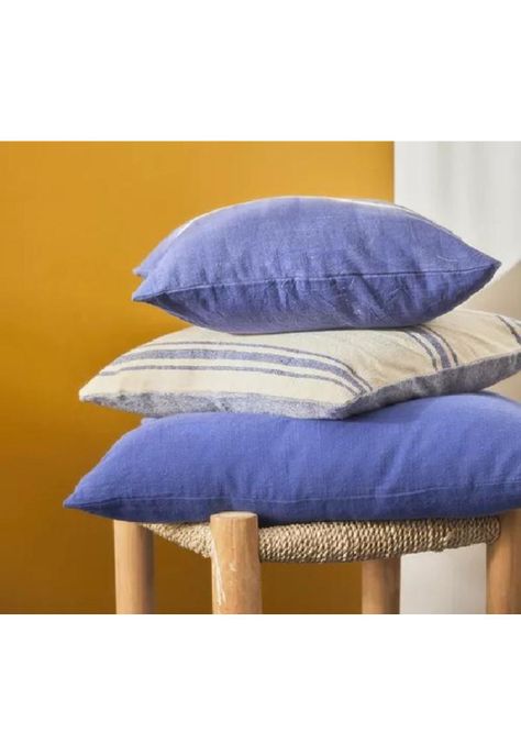 Funda Cojín Bari 45x45 cm Azul-4
