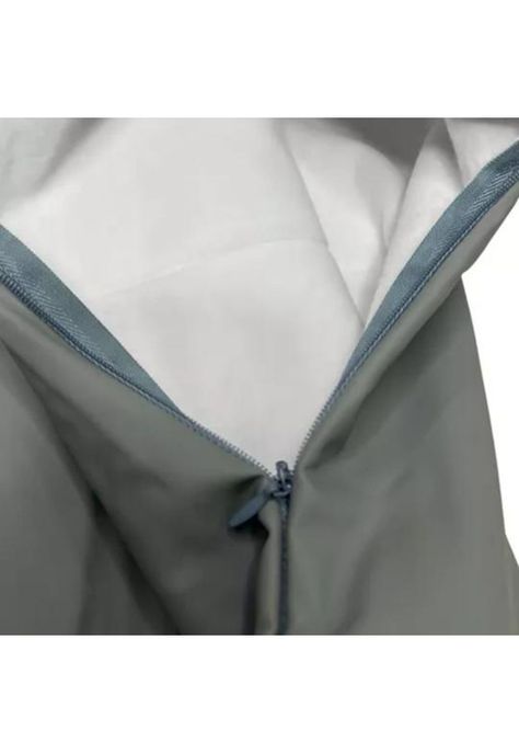 Pack 6 fundas de cojines almohada eco-cuero impermeable 43 cm color gris-2