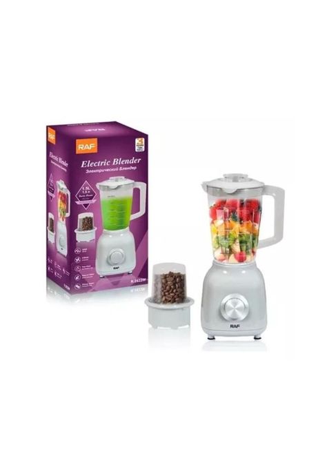 Licuadora eléctrica premium multifuncional R.2822W, color blanco-2