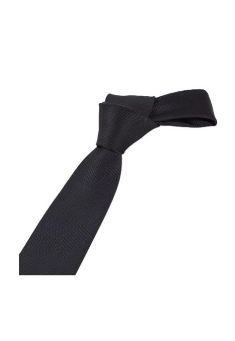 Corbata traje de vestir, negro-1