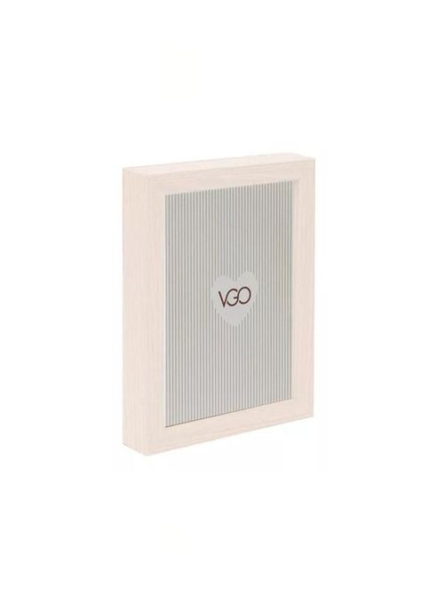 Marco Madera Tipo Box 10x15cm Blanco-0