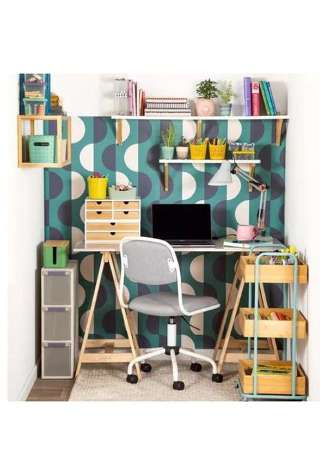 Silla de escritorio con tapizado de tela melange Casaideas color gris-6