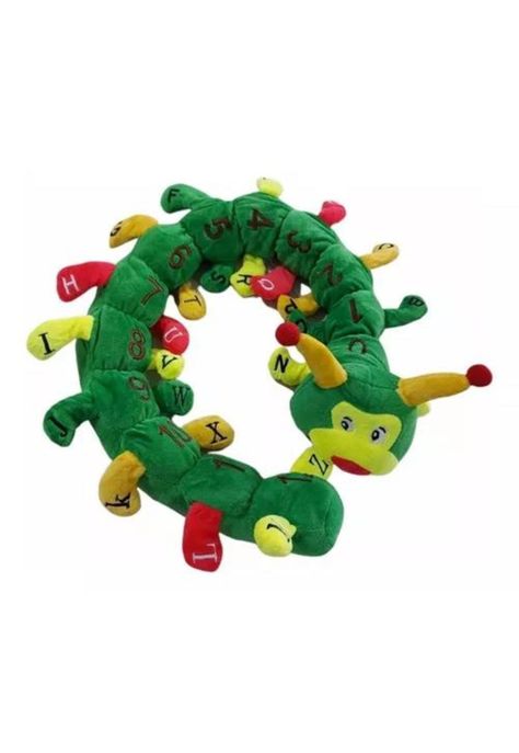 Peluche Oruga Requetepatitas - Números y Letras 87 cm para Bebés-2