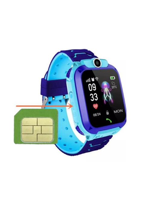 Reloj inteligente para niños con gps y llamada de voz col...-3