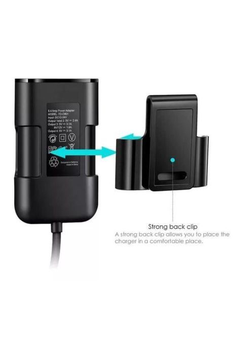 Cargador rápido 4 USB automóvil 35W-6