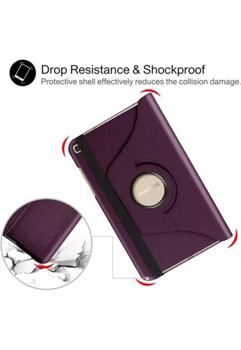 Funda para tablet Samsung Galaxy Tab A7 T500 de 10.4, color morado-2