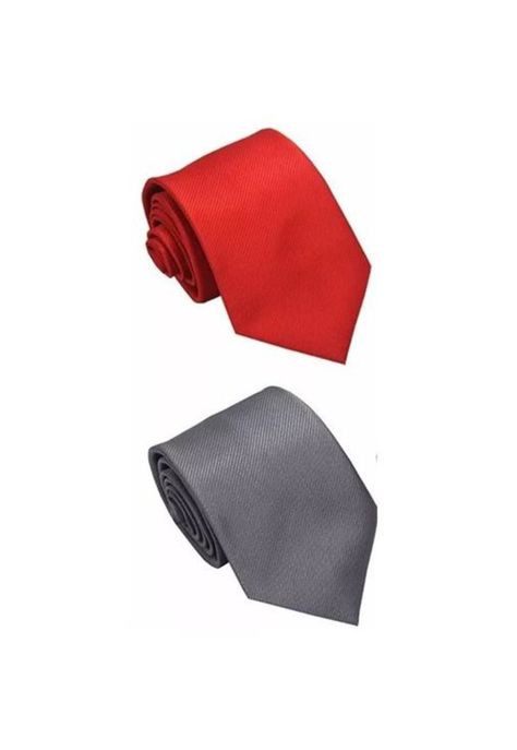 Corbata traje de vestir, gris-1