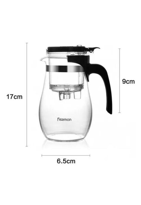 Tetera Borosilicato - Infusora de Vidrio-6
