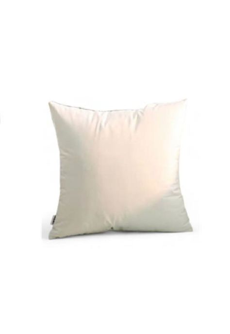 Funda para Cojín Velvet Terciopelo Liso en Variedad de Colores - Blanco-0